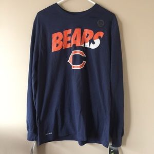 NWT Chicago Bears Long Sleeve Shirt